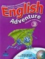 English Adventure 3 Podręcznik i zeszyt ćwiczeń z 2 CD i DVD