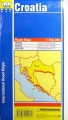 Chorwacja. Mapa 1:750000 Litografia Artistica Cartografica
