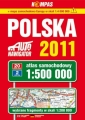 Polska. Atlas samochodowy KOMPAS 1:500 000 + Europa 2011. Carta