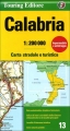 Calabria mapa turystyczno-drogowa 1:200 000 wyd. Touring Editore