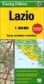 Lazio mapa turystyczna-drogowa 1:200 000 wyd. Touring Editore