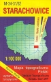 M-34-31/32 Starachowice. Mapa topograficzno-turystyczna 1:100 00
