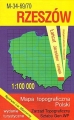 M-34-69/70 Rzeszów. Mapa topograficzno-turystyczna 1:100 000 wyd