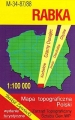 M-34-87/88 Rabka. Mapa topograficzno-turystyczna 1:100 000 wyd.