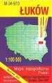 M-34-9/10 Łuków. Mapa topograficzno-turystyczna 1:100 000 wyd. W