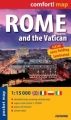 Rzym i Watykan kieszonkowy plan miasta laminowany 1:15 000 Expre