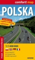 Polska kieszonkowa mapa samochodowa laminowana 1:1 400 000 Expre