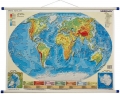 Świat. Mapa ścienna fizyczna 1:43,3 mln wyd. Meridian
