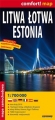 Litwa, Łotwa, Estonia mapa samochodowa laminowana 1:700 000 Expr