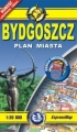 Bydgoszcz kieszonkowy plan miasta laminowany 1:20 000 ExpressMap