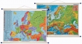 Europa. Mapa ścienna dwustronna fizyczna/polityczna 1:10,8 mln w