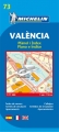 Walencja / Valencia. Plan miasta 1:11 000 M73 wyd. Michelin