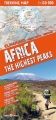 Afryka - najwyższe szczyty / Africa - the highest peaks. Mapa tr