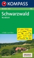 WK 769 Schwarzwald, część północna. Mapa turystyczna 1:75 000 wy
