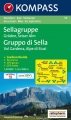 WK 59 Gruppo di Sella, Val Gardena, Alpe di Siusi. Mapa turystyc
