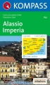 WK 641 Alassio, Imperia. Mapa turystyczna 1:50 000 wyd. Kompass