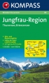 WK 84 Jungfrau-Region. Thunersee, Brienzersee. Mapa turystyczna