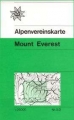 DAV 0/2 Mount Everest. Mapa trekkingowa 1:25 000 wyd. Deutscher
