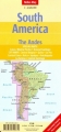 Ameryka południowa Andy mapa 1:4 500 000 Nelles
