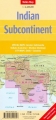 Indie Subkontynent mapa 1:4 500 000 Nelles