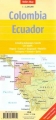 Kolumbia Ekwador mapa 1:2 500 000 Nelles