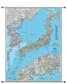 Japonia i Korea. Mapa ścienna Classic 1:3,4 mln wyd. National Ge