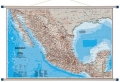 Meksyk. Mapa ścienna Classic 1:4,36 mln wyd. National Geographic