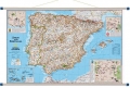 Hiszpania i Portugalia. Mapa ścienna 1:1,8 mln wyd. National Geo