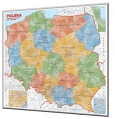 Polska. Mapa ścienna administracyjna w ramie 1:500 000 wyd. Joka
