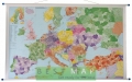 Europa. Mapa ścienna kodów pocztowych 1:3,6 mln wyd. Stiefel Eur
