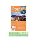 Poznań + 17 okolicznych miast. Atlas samochodowy 1:18 000 wyd. D