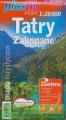 Tatry + Zakopane. Mapa turystyczna + Plan miasta 1:20 000 wyd. D