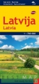 Latvija/Łotwa. Mapa samochodowa 1:700 000 wyd. Jana Seta