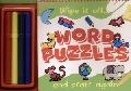 Wipe it off... Word puzzles