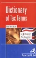 Dictionary of Tax Terms.  English-Polish. Polish-English. Słowni