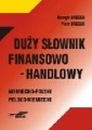 Duży słownik finansowo-handlowy  niemiecko-polski, polsko-niemie